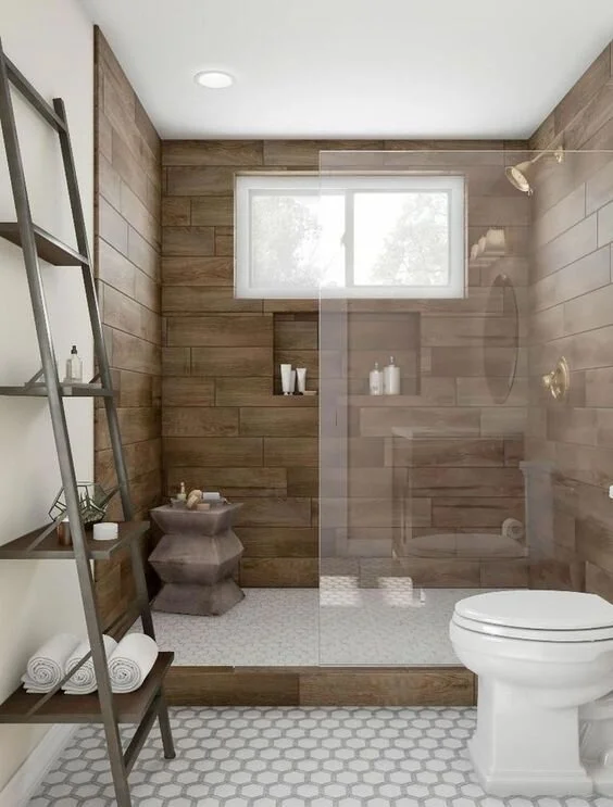 Bathroom shower outlet